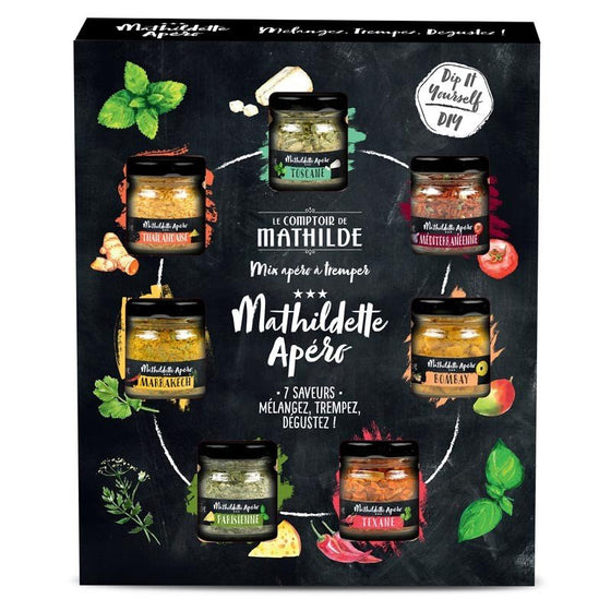 Coffret Mathildettes Apéro 7 Saveurs