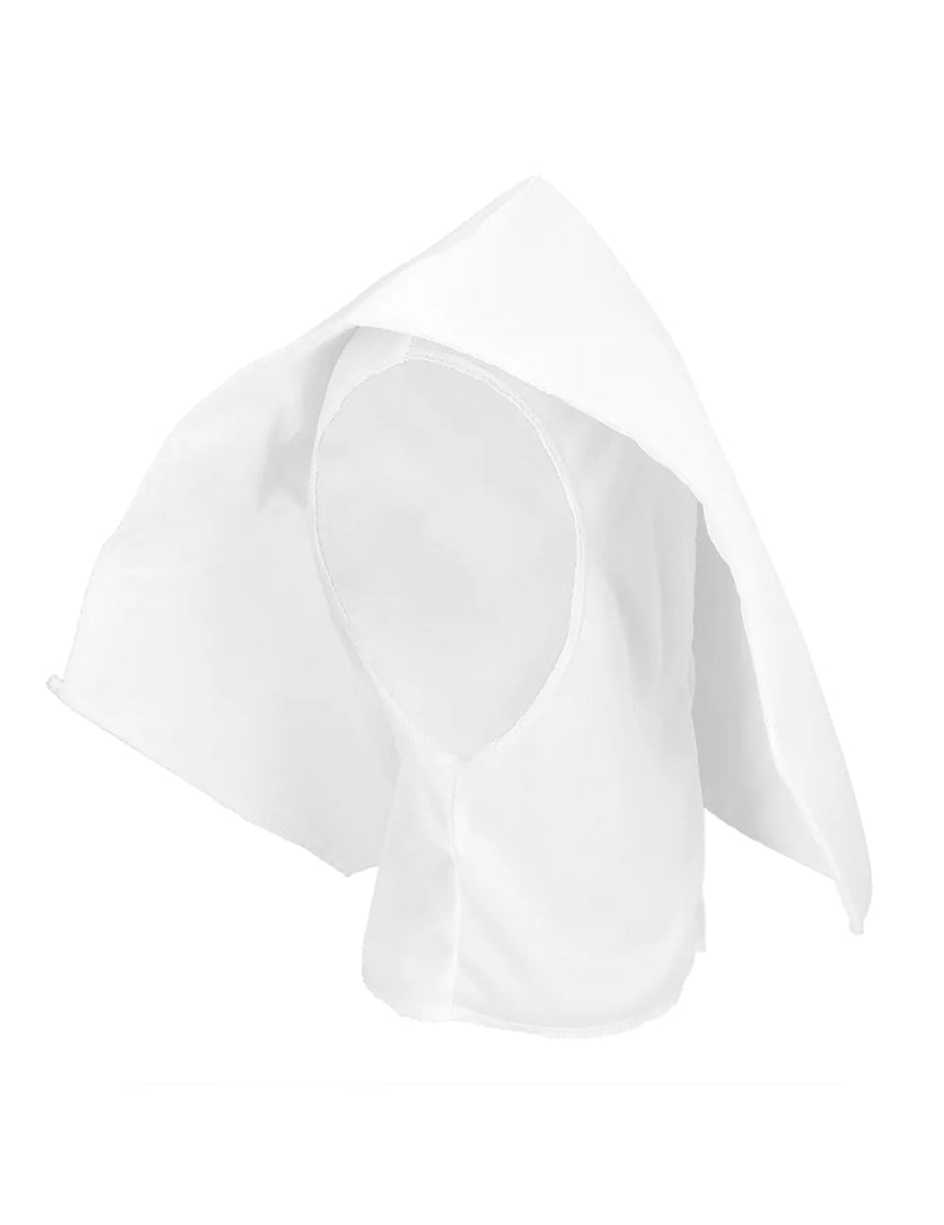 Coiffe nonne blanche adulte