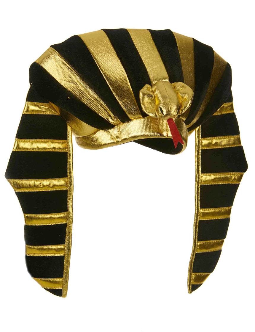Coiffe pharaon égyptien adulte