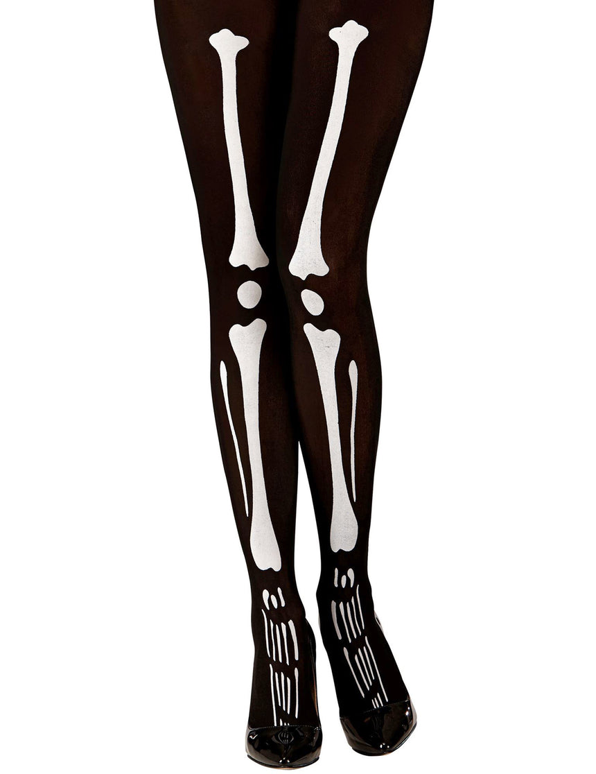 Collant squelette femme Halloween