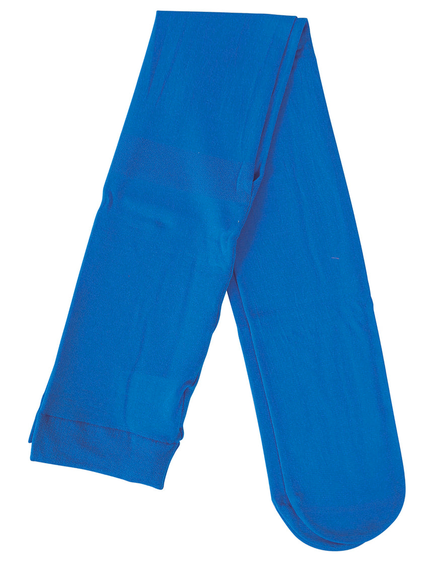 Collants bleus opaques fille
