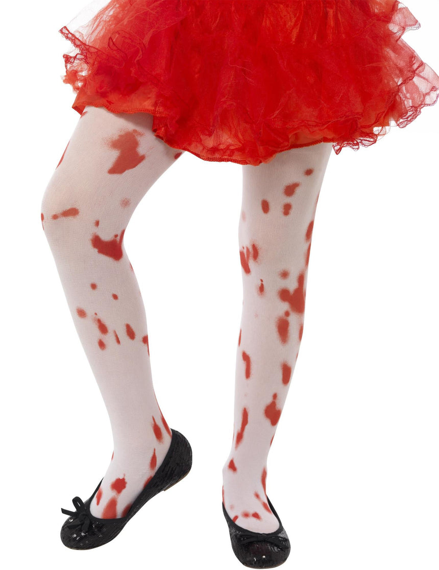 Collants ensanglantés enfant Halloween