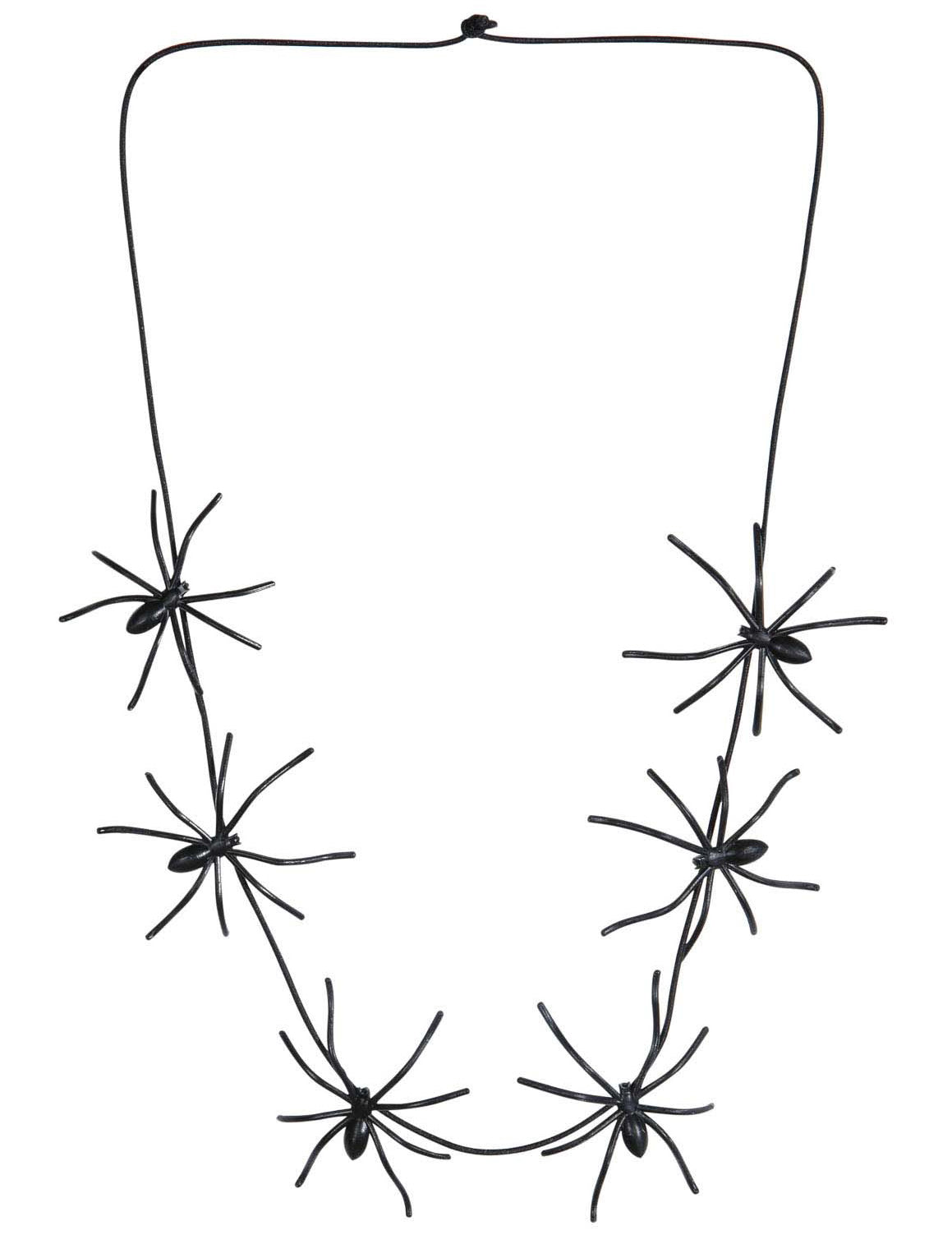 Collier araignées adulte Halloween