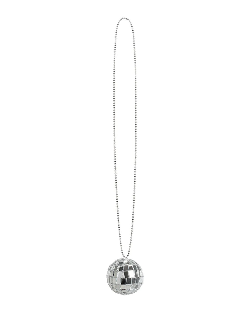 Collier boule à facettes