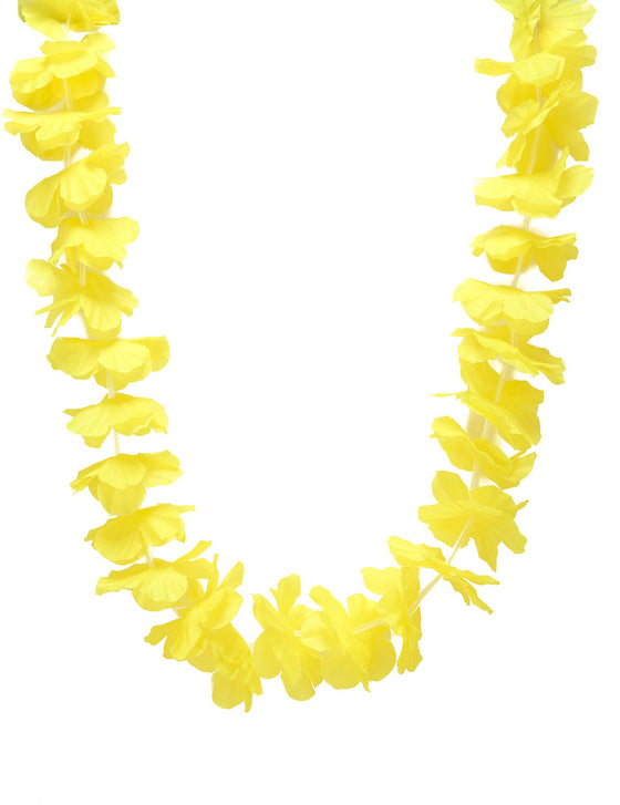 Collier hawaï jaune