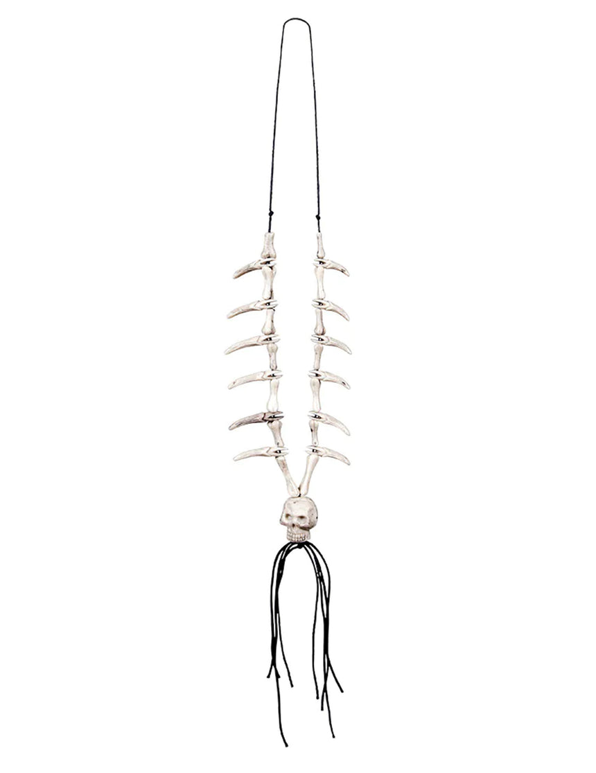 Collier tête de mort pirate