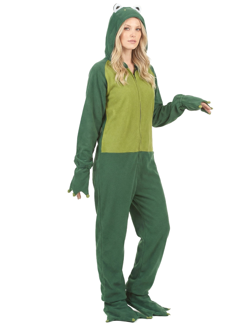 Combinaison à capuche grenouille femme