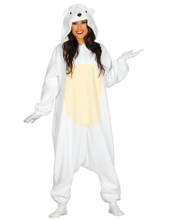Combinaison ours polaire femme