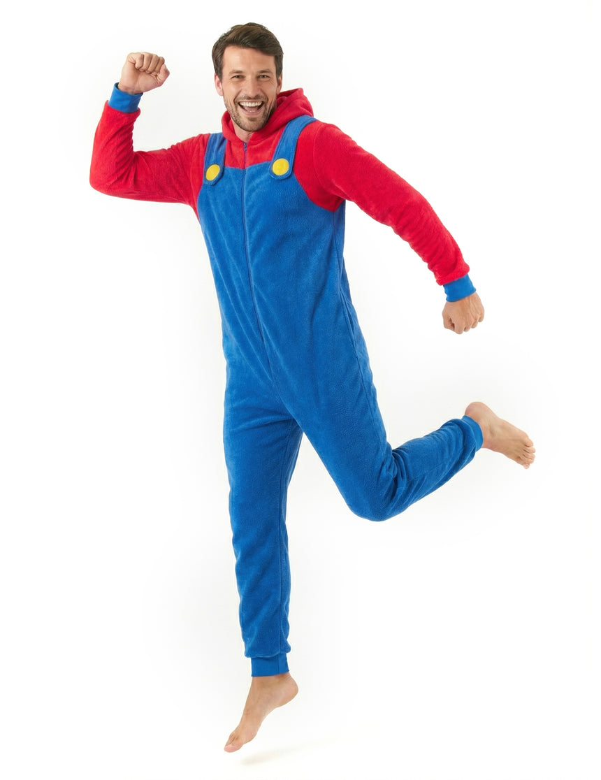 Combinaison Super Mario classique adulte