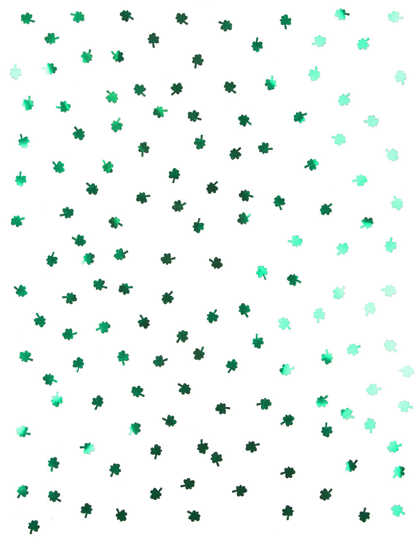 Confettis trèfles St Patrick 28 grammes