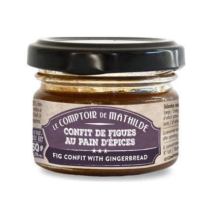 Confit de Figues au Pain d'Épices - 50g