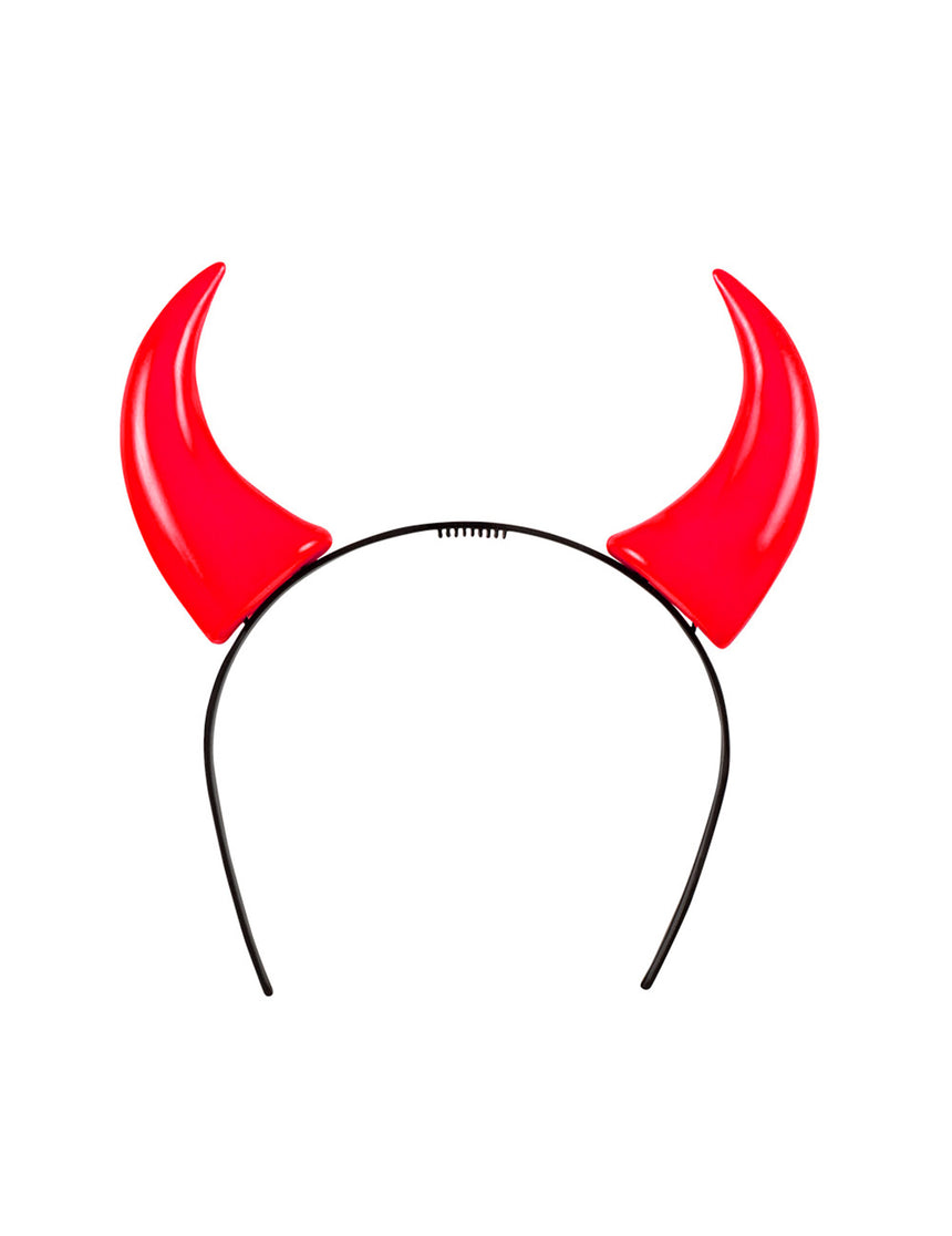 Cornes rouges enfant Halloween