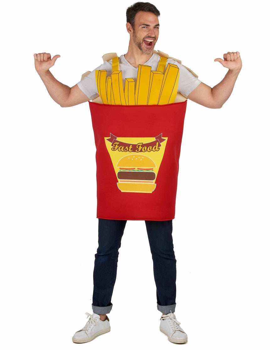 Déguisement Cornet de Frites Adulte