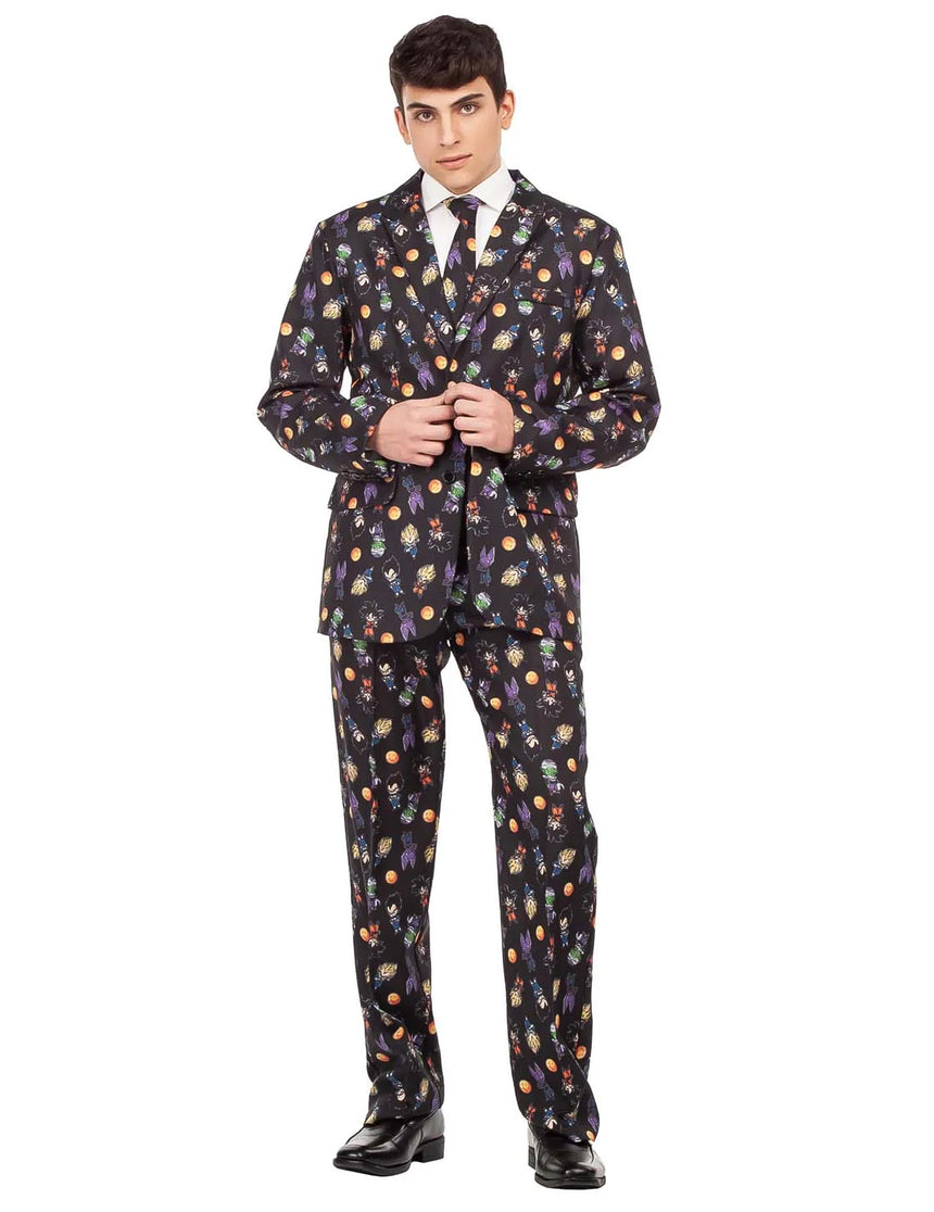 Costume imprimé Dragon Ball Z adulte