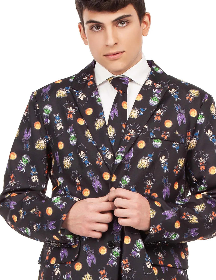 Costume imprimé Dragon Ball Z adulte