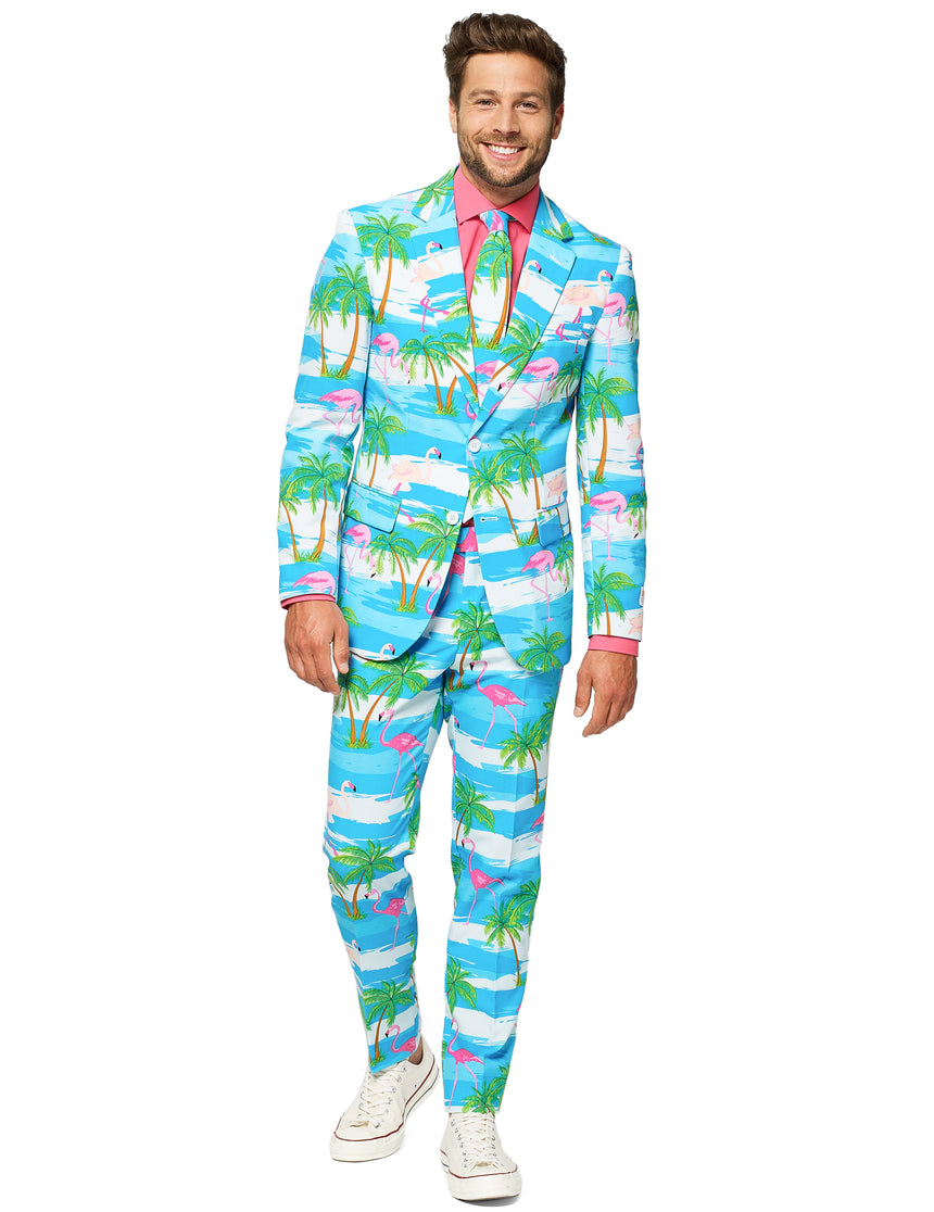 Costume Mr. Flamingo homme Opposuits