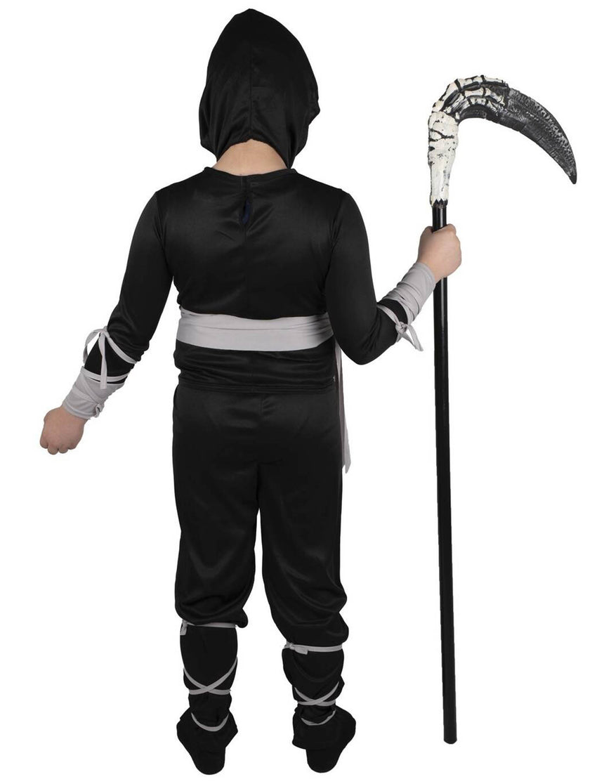 Déguisement ninja squelette enfant