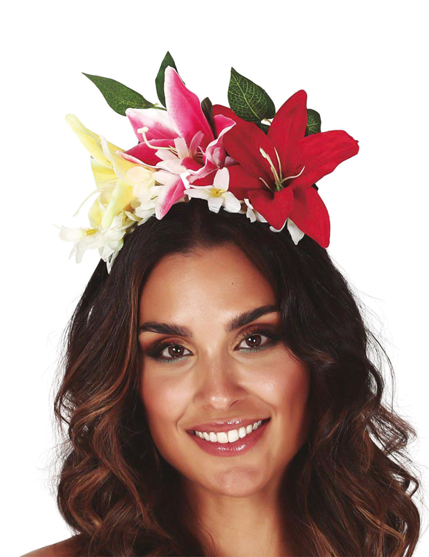Couronne de fleurs aloha