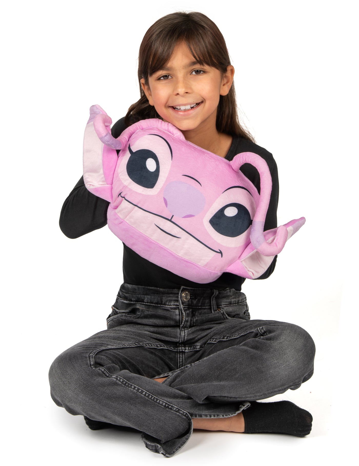 Coussin Cocooning en Forme de tête Angel Lilo & Stitch