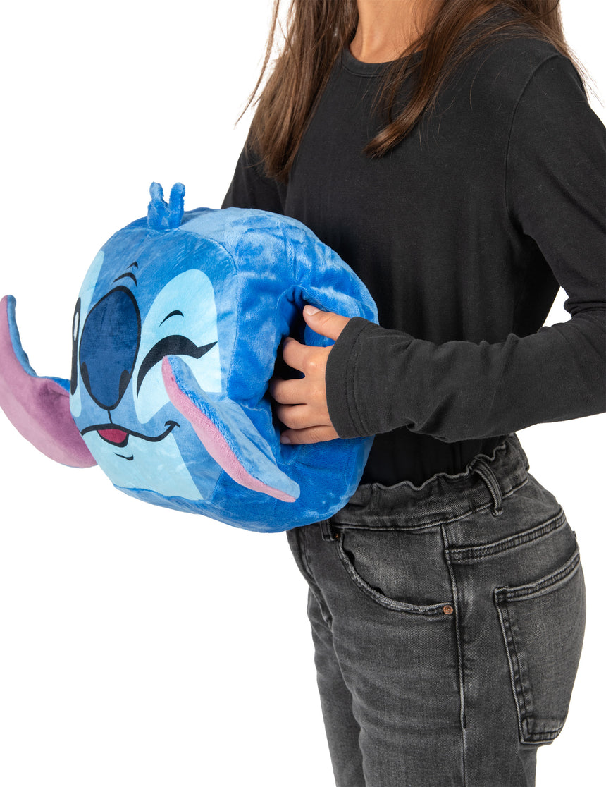 Coussin Cocooning en Forme de tête Stitch Lilo & Stitch