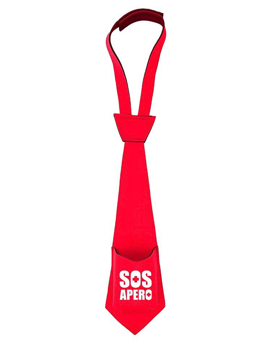 Cravate anti-soif SOS Apéro