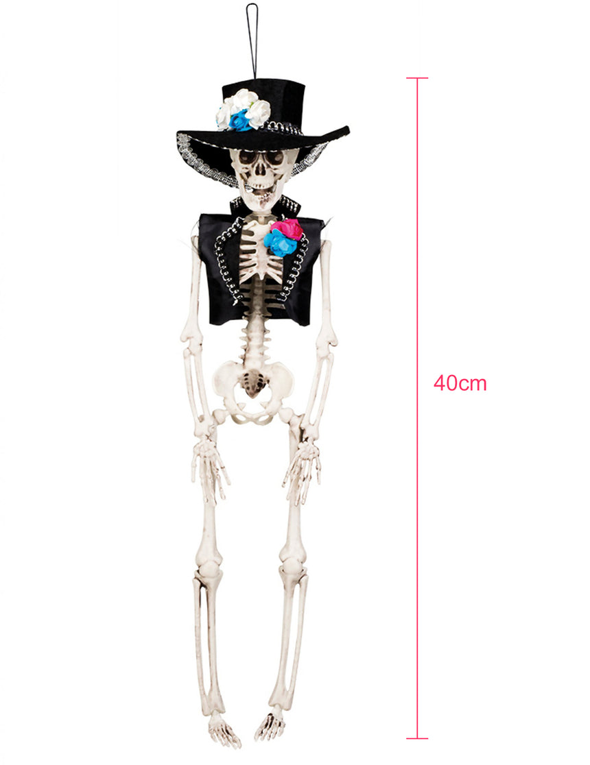 Décoration à suspendre marié mexicain 40 cm Dia de los muertos