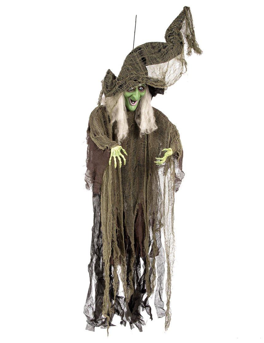 Décoration à suspendre sorcière 190 cm Halloween