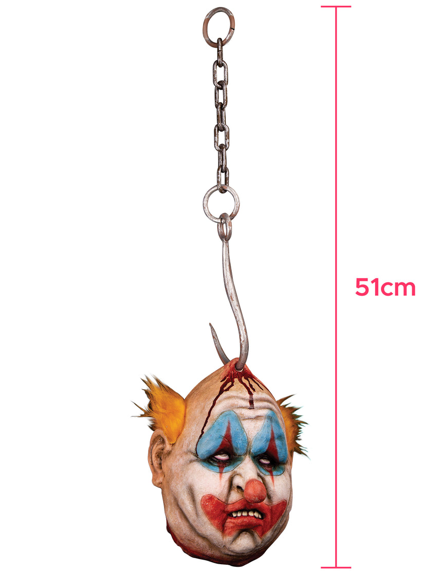 Décoration à suspendre tête de clown