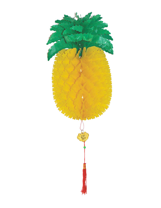 Décoration ananas alvéolé 50 cm