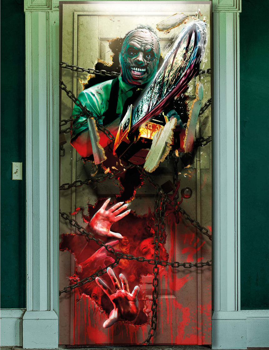 Décoration de porte assassin 80 x 180 cm