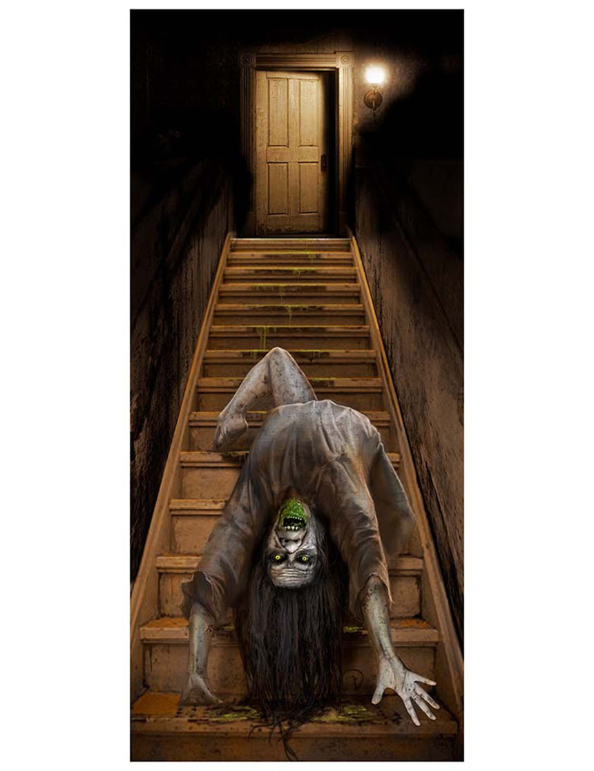 Décoration de porte zombie possédé 80 x 180 cm