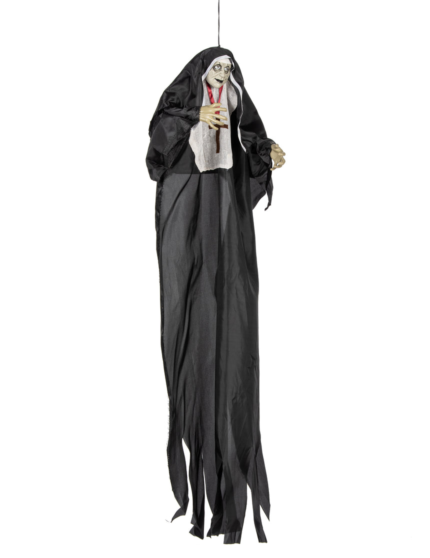 Décoration lumineuse religieuse zombie 137 cm