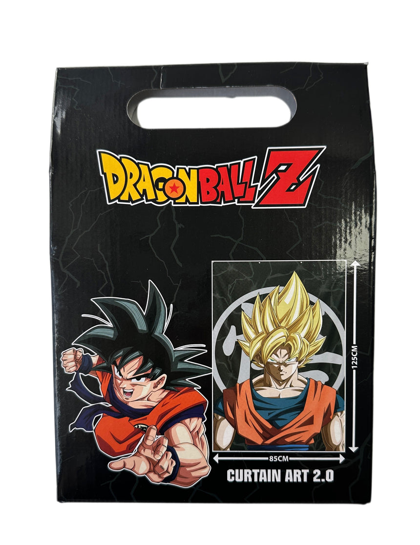Décoration Murale Son Goku Super Saiyan Dragon Ball Z 125×85 cm avec ?illets métalliques