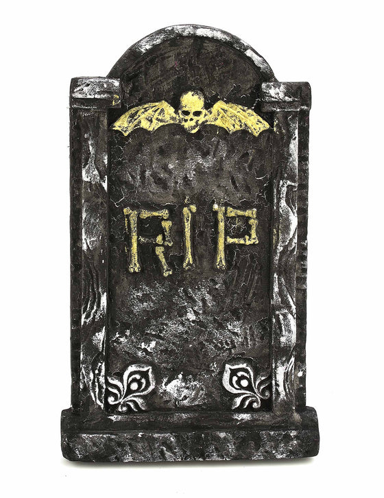 Décoration pierre tombale Halloween 59 x 35 cm