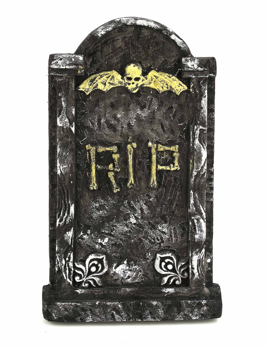 Décoration pierre tombale Halloween 59 x 35 cm