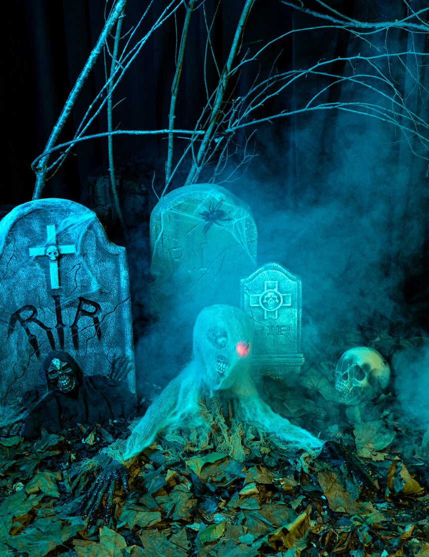 Décoration zombie animé Halloween