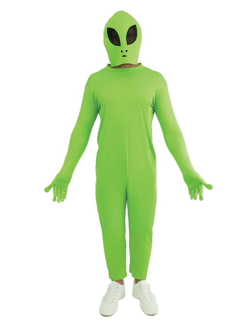Déguisement Alien Vert Adulte