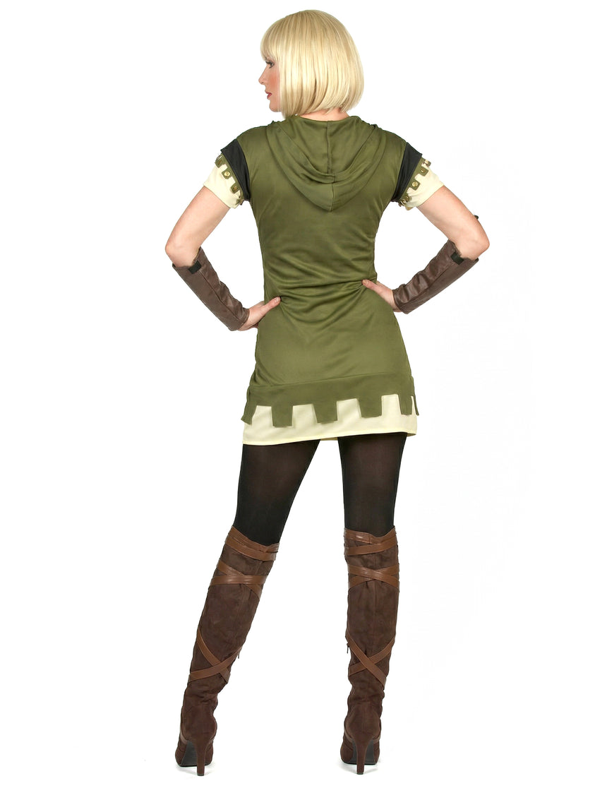 Déguisement archer vert des bois femme
