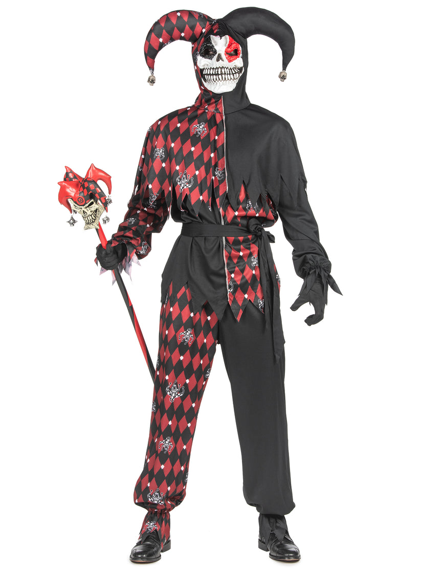 Déguisement Arlequin du mal luxe homme