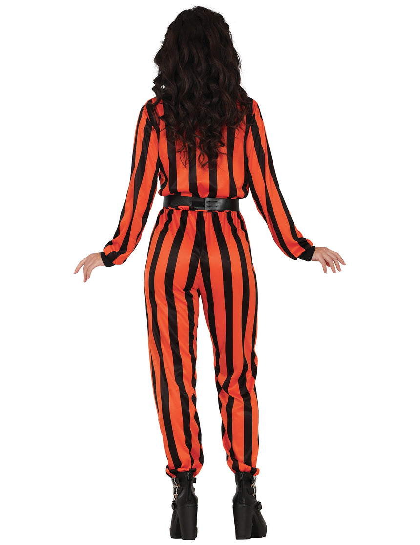 Déguisement arlequin prisonnier femme