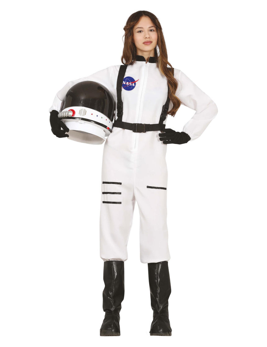 Déguisement astronaute blanc adolescent