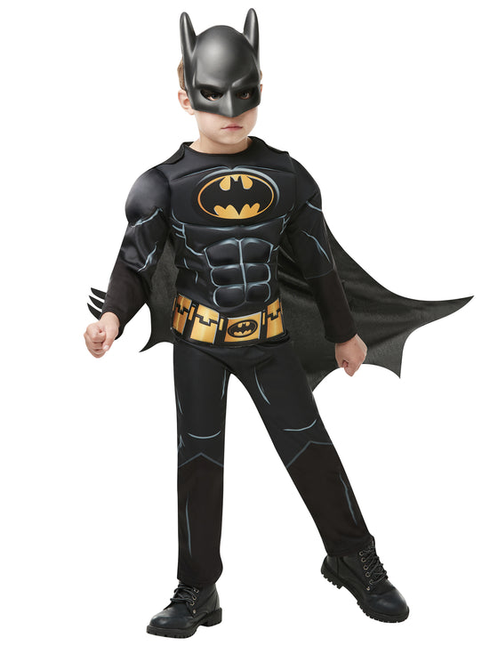 Déguisement avec masque Batman luxe garçon