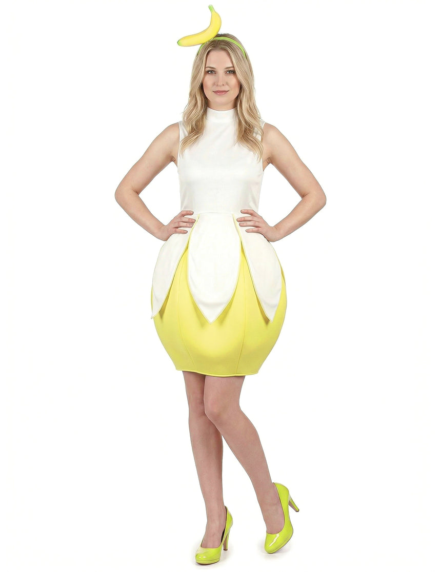 Déguisement banane femme