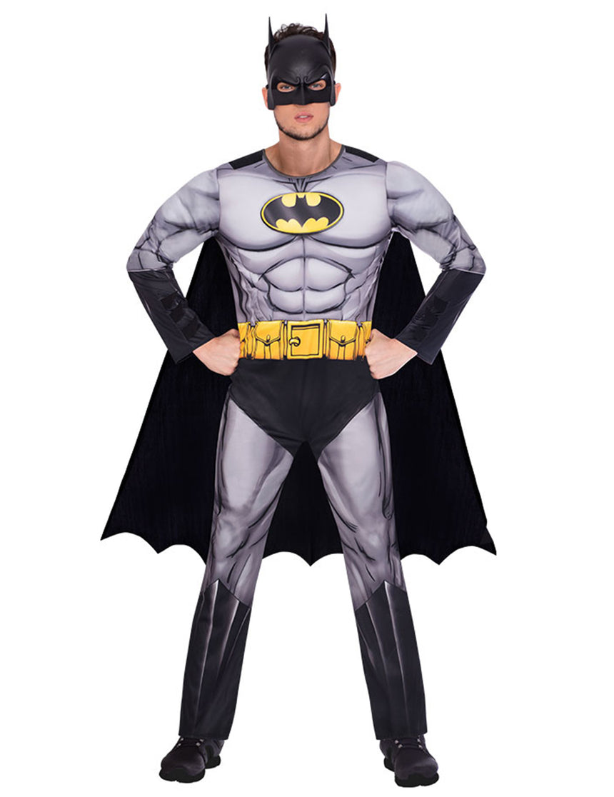 Déguisement Batman gris adulte