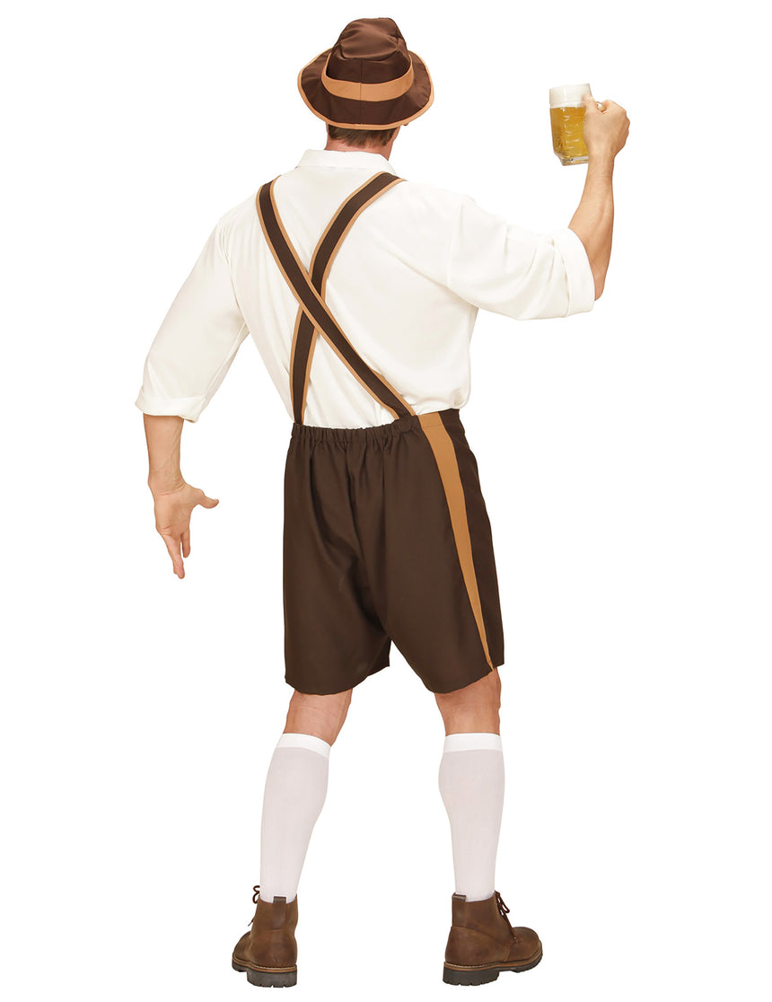 Déguisement bavarois marron grande taille homme
