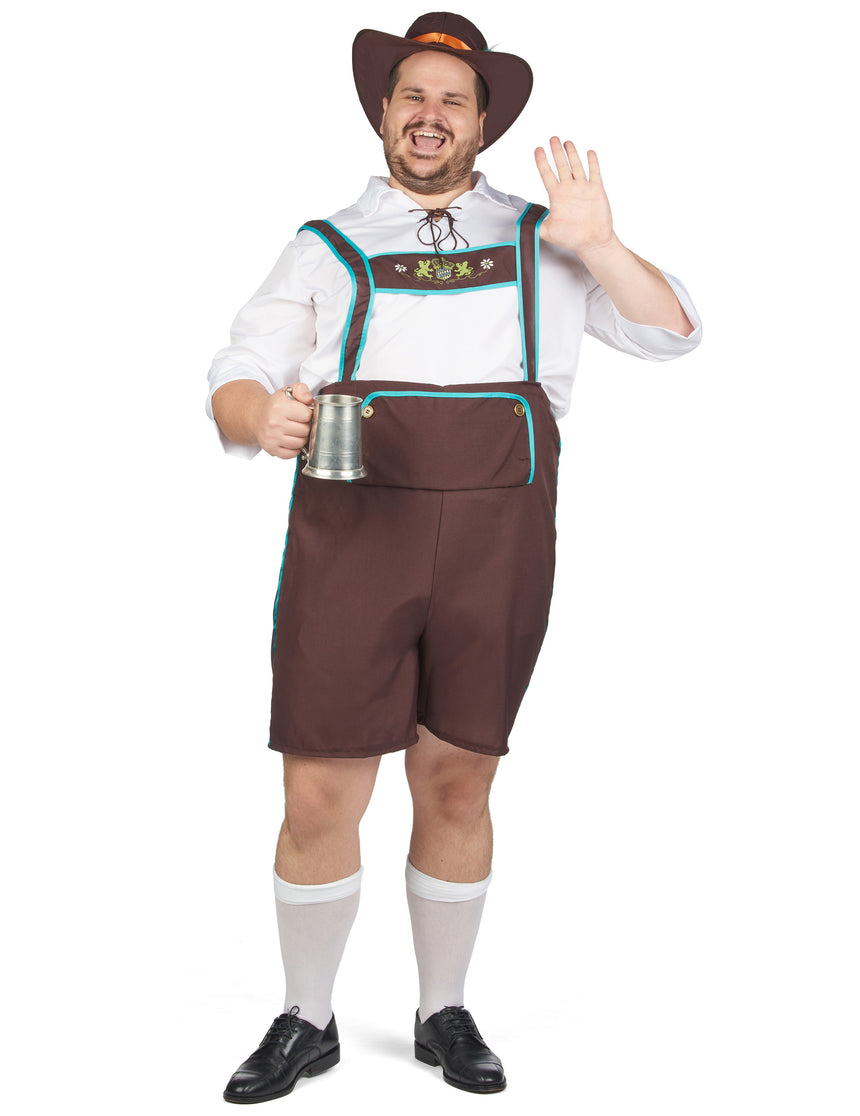 Déguisement Bavarois salopette grande taille homme