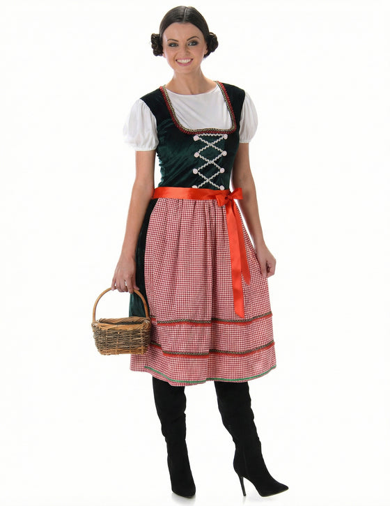 Déguisement Bavaroise robe longue femme