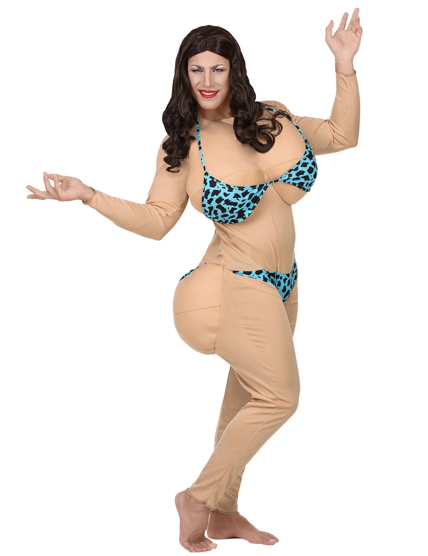 Déguisement bimbo des plages adulte