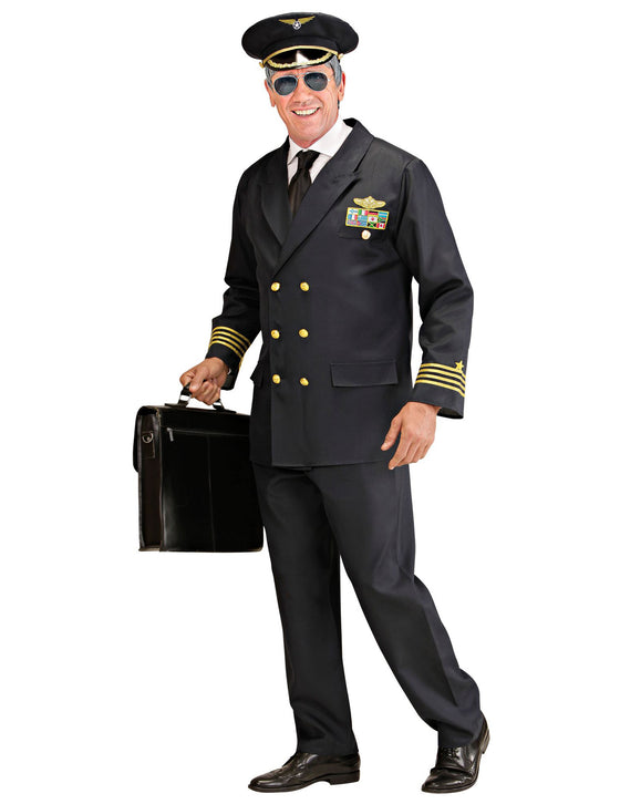 Déguisement capitaine d'avion homme