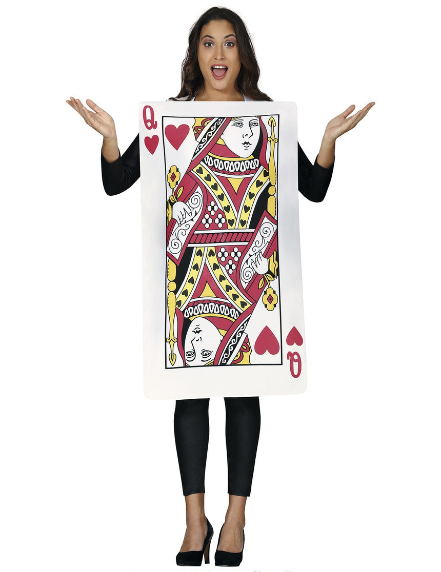 Déguisement carte reine de coeur femme
